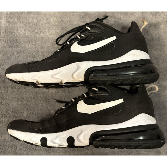 Nike Air Max 270 React Black White CI3866-004 Mens Size 11 - Picture 2 of 7